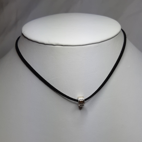 Sterling Silver 925 and 585 Gold Plated Heart Charm Necklace - Picture 1 of 5